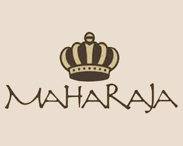 Maharaja indisches Restaurant logo.